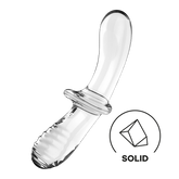 Satisfyer Double Crystal Anal and Vaginal Glass Dildo Remote Control Vibrators